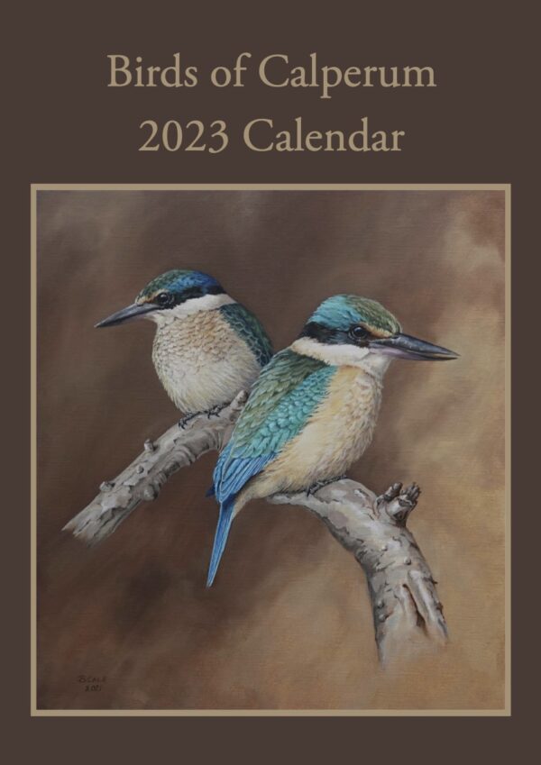 Birds of Calperum 2023 Calendar Front Cover